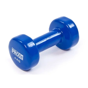 Profit vinylová činka 4 kg modrá DK 4102
