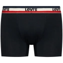 Pánske boxerky 3Pack 37149-0544 black/grey - Levi's