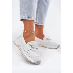 Dámske topánky na platforme 56C2101 White - Artiker