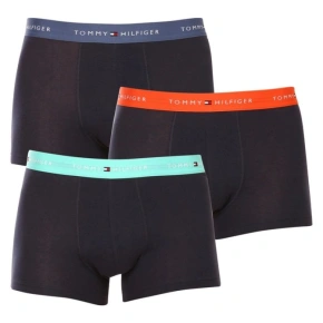Pánske boxerky Tommy Hilfiger 3-pack Dark Blue Cotton