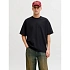 Jack&Jones pánske tričko JJEBARRON TEE SS O-NECK NOOS 12298906 BLACK