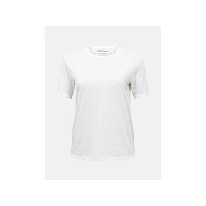 Dámske tričko PEAK PERFORMANCE W Wool-Blend Shortsleeve, biela farba Dámske tričko PEAK PERFORMANCE W Wool-Blend Shortsleeve, biela farba