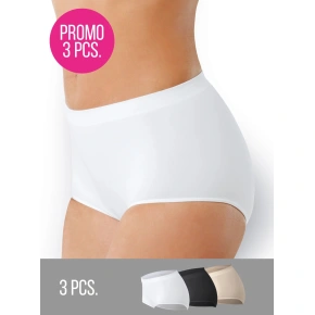 Culotte 3PACK Mix Black/White/Body - Intimidea
