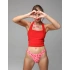 Dámske tangá Love Vibes Simple String Pink Mix - Julimex