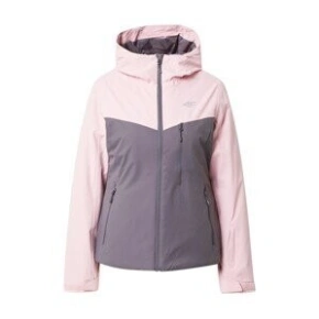 Dámska outdoorová bunda H4Z21-KUDN002 pink-grey - 4F Dámska outdoorová bunda H4Z21-KUDN002 pink-grey - 4F