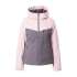 Dámska outdoorová bunda H4Z21-KUDN002 pink-grey - 4F