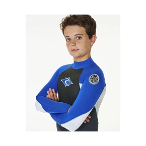 Neoprénový oblek na surfovanie RIP CURL Kids Omega 4/3 Gb, modro-modrý Neoprénový oblek na surfovanie RIP CURL Kids Omega 4/3 Gb, modro-modrý