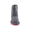 Detské zimné topánky Emma pre batoľatá 608TZ-903 Charcoal Pomberry - BearPaw