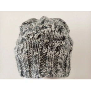 Akrylová čiapka sivá - Oliwier