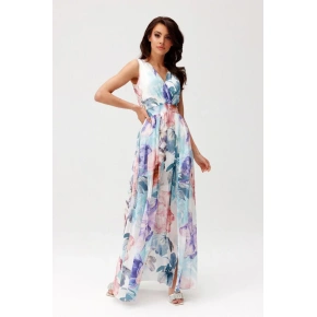 Denné šaty SUK477-195908 tyrkysové - Roco Fashion