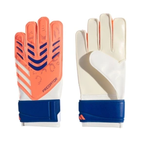 Detské brankárske rukavice adidas Predator Glove Training white-orange JN5361 Detské brankárske rukavice adidas Predator Glove Training white-orange JN5361