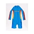 RIP CURL Chlapčenský kostým 0-6 Mumma Lsl Uv Spring - modrý