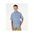 Chlapčenská košeľa RIP CURL Eternal Shred Ss Shirt-Boy, modrá