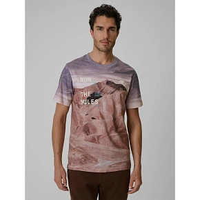T-shirt regular z nadrukiem męski 4F 4FRSS26TTSHM4229-83A T-shirt regular z nadrukiem męski 4F 4FRSS26TTSHM4229-83A