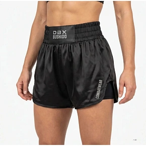 Spodenki tajskie damskie czarne COMBATWEAR | DBX Bushido dámské Spodenki tajskie damskie czarne COMBATWEAR | DBX Bushido dámské