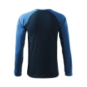 Malfini pánske tričko Street LS M MLI-13002 navy blue - Malfini