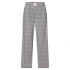 Dámske pyžamové nohavice QS6893E 5FQ čierno / biela - Calvin Klein