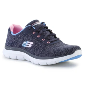 Dámska športová obuv Flex Appeal 4.0 149570-NVMT Dark Blue Mix - Skechers