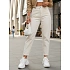 Dámske džínsy UY2860 cream - FashionStreet
