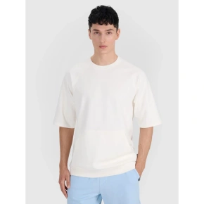 Pánska mikina s kapucňou a krátkym rukávom 4F 4FRSS25TSWSM2114-11S