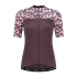 Rogelli ESSENTIAL GRAPHIC dres bordovo-koralový L