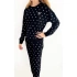 Dámske pyžamo YI2922590 čierna - DKNY