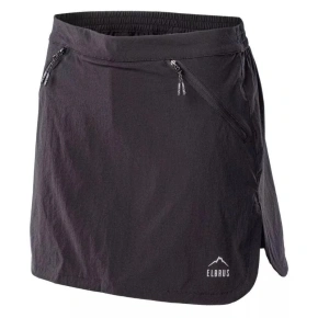 Dámska športová sukňa 2v1 so šortkami Palmar W 92800481859 Black - Elbrus