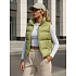 Dámska prešívaná vesta WILLOW TY3797 pistáciová - FashionStreet