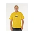 Pánske tričko RIP CURL Inner Visions Rotten Sun Tee, žlté