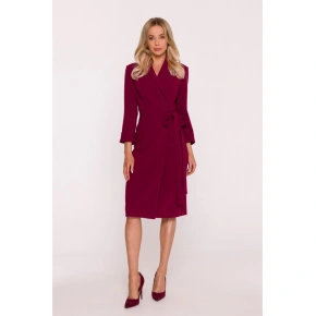 Dámske šaty S415 Bordeaux - Stylove