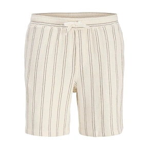 Jack&Jones pánske pruhované šortky JPSTJAIDEN COBA STRIPE JOG SHORTS REG SN 12274413 Antique White Stripes Jack&Jones pánske pruhované šortky JPSTJAIDEN COBA STRIPE JOG SHORTS REG SN 12274413 Antique White Stripes