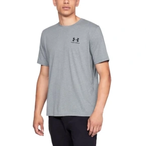 Pánske tričko UA Sportstyle SS M 1326799 sivá - Under Armour