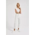 Dámske džínsy JE-4300 off-white - Moodo