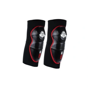 Športové chrániče kolien DBX-EG 0000941372 Čierne s červenou - BUSHIDO