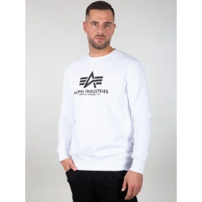 Pánsky sveter Alpha Industries Basic čierny s potlačou loga (178302-09) Pánsky sveter Alpha Industries Basic čierny s potlačou loga (178302-09)