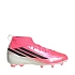 Detská kopačka adidas F50 Hyperfast League Mid FG pink KK1315