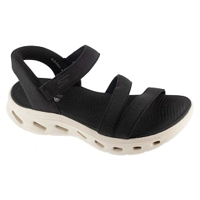 Skechers Slip-Ins: Sandále GO Walk Glide-Step 2.0 – Ella 141269-BKW, čierne, veľkosť 36