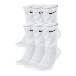Ponožky Nike Everyday Cushion Crew 6Pak SX7666-100 Ponožky Nike Everyday Cushion Crew 6Pak SX7666-100