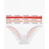 Čipkové nohavičky 3-pack - QD3926E - W5F - Mix farieb - Calvin Klein