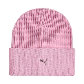 Puma Kovová čiapka Cat Beanie ružová 26404 05