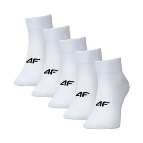 Pánske ponožky 4F M480 5 pack white 4FWMM00USOCM480 10S