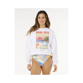 Dámska mikina RIP CURL Hayley O O/S Drop Shldr Crew biela pánska Dámska mikina RIP CURL Hayley O O/S Drop Shldr Crew biela pánska