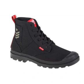 Unisex členková obuv Pampa Hi Army 78583-008-M Black - Palladium