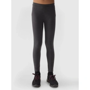 Dievčenské elastické bavlnené legíny 4F Junior Dievčenské elastické bavlnené legíny 4F Junior