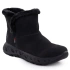 Dámske nepremokavé snehové topánky s kožušinou Rieker M6554-00 black