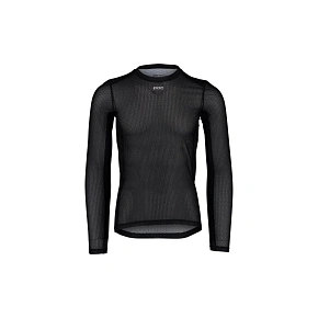Cyklistické tričko POC ESSENTIAL LAYER LS – čierne Cyklistické tričko POC ESSENTIAL LAYER LS – čierne