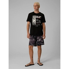 Pánske plážové šortky typu boardshorts s filtrom UPF50+ značky 4F, model 4FRSS26UBDSM267-90A Pánske plážové šortky typu boardshorts s filtrom UPF50+ značky 4F, model 4FRSS26UBDSM267-90A