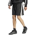 Pánske šortky adidas Kit 3-Stripes, čierne, KW2354
