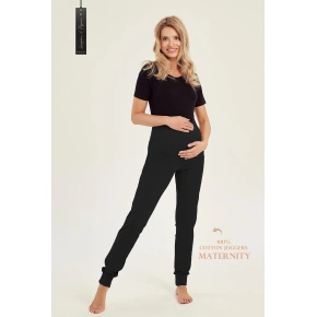 Taro Dámske tehotenské tepláky 3058 Z24 Black - Taro