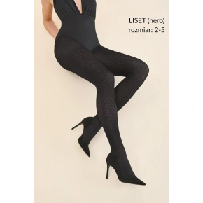 Hrubé pančuchy Liset Black - Gabriella